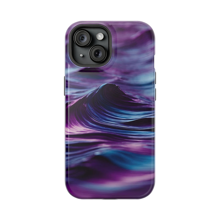 Purple Ocean Waves - MagSafe Tough Case