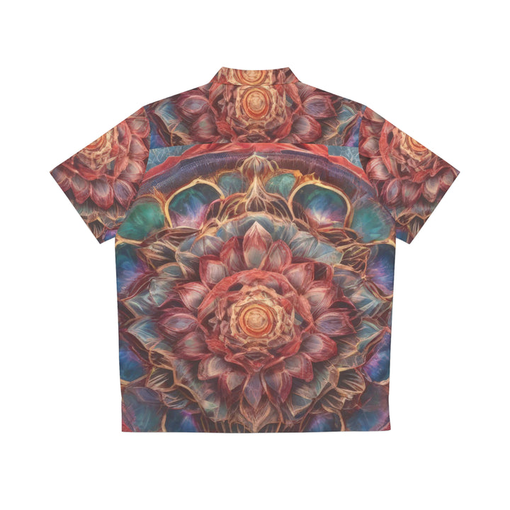 Ethereal Floral Mandala - Men's Hawaiian Shirt