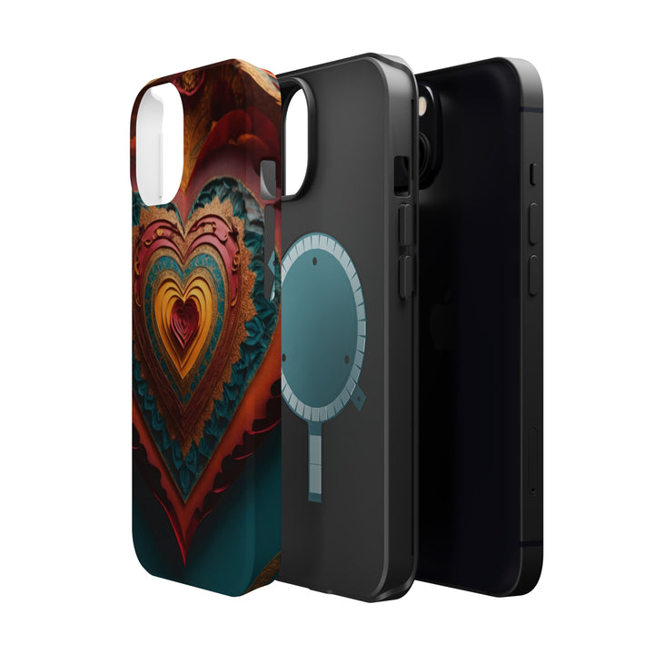 Intricate Heart Mandala - MagSafe Tough Case