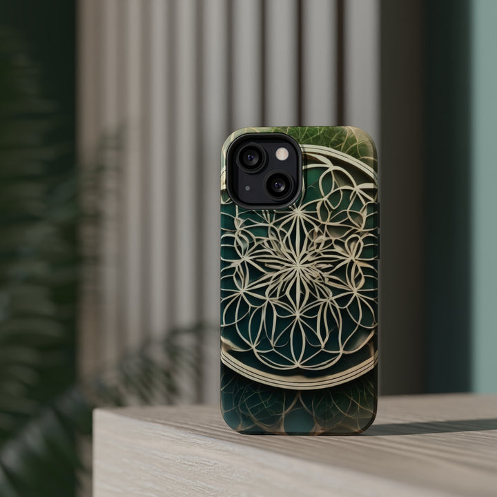 Mandala Organic Patterns - MagSafe Tough Case