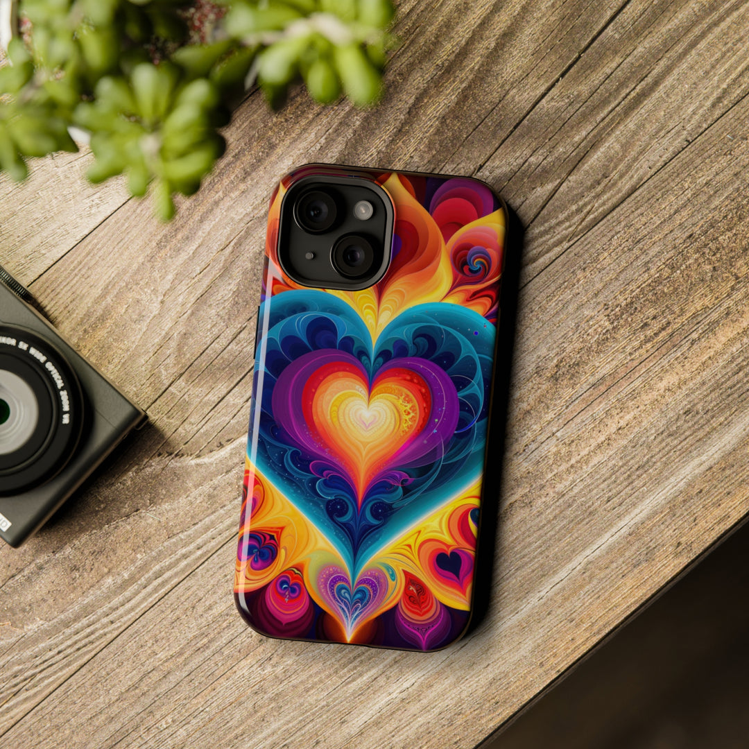 Cosmic Vibrant Heart - MagSafe Tough Case