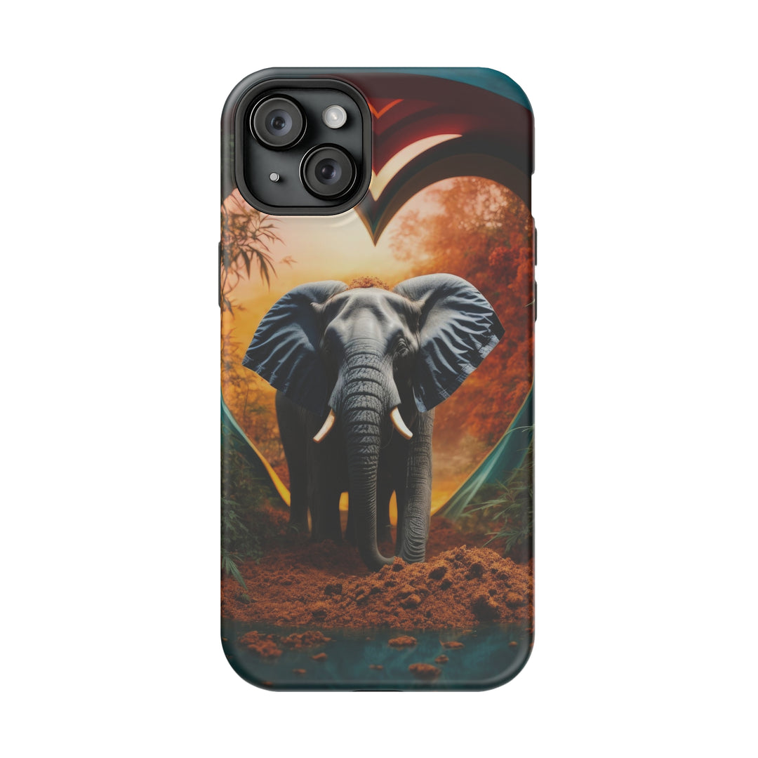 Heart Portal Elephant - MagSafe Tough Case