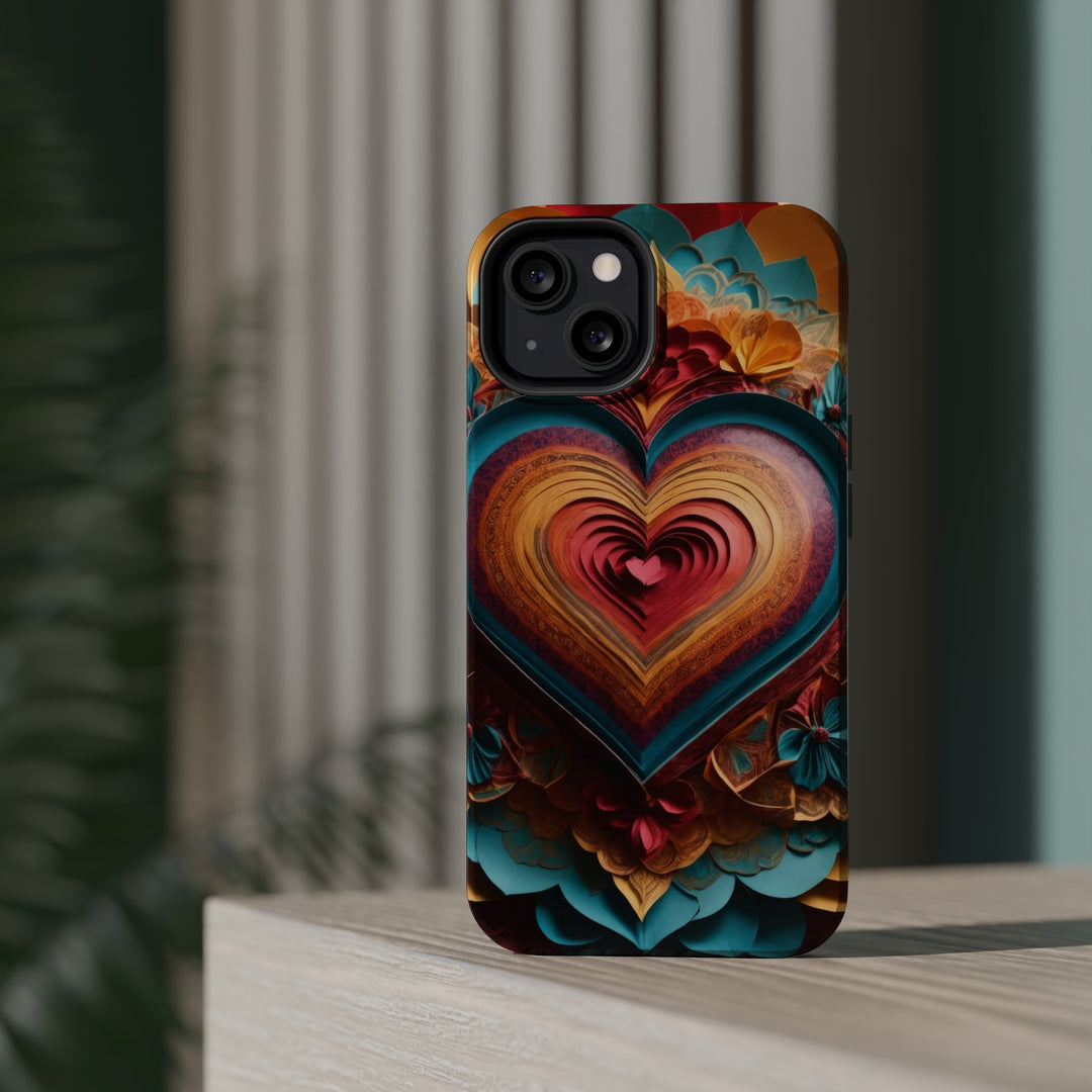 Infinite Layered Heart - MagSafe Tough Case