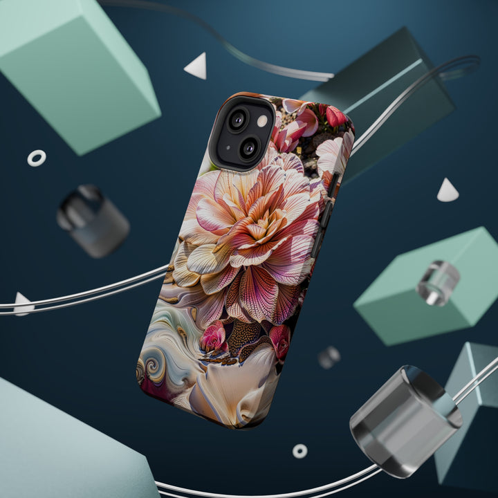 Floral Swirl Essence - MagSafe Tough Case