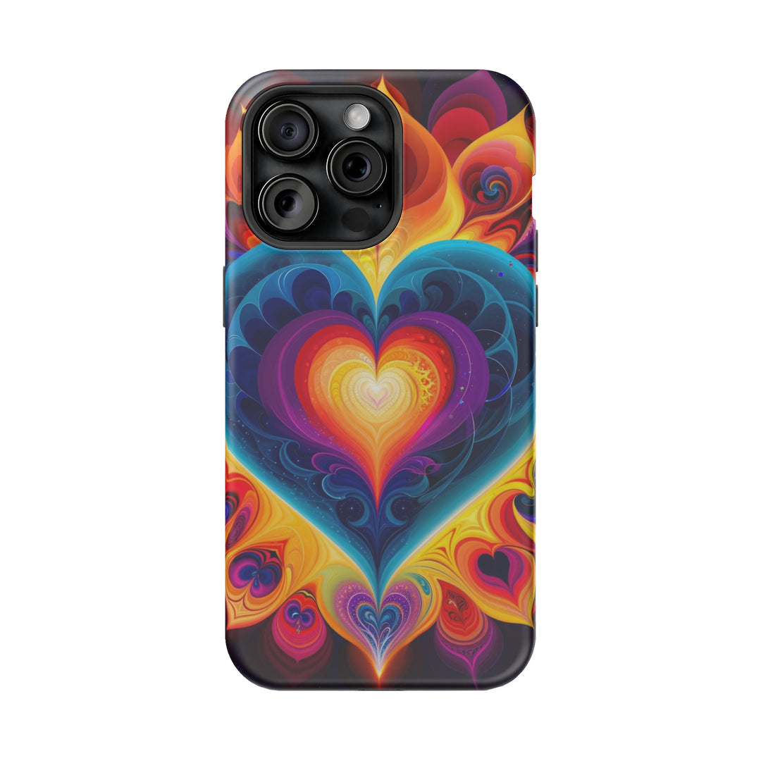 Cosmic Vibrant Heart - MagSafe Tough Case