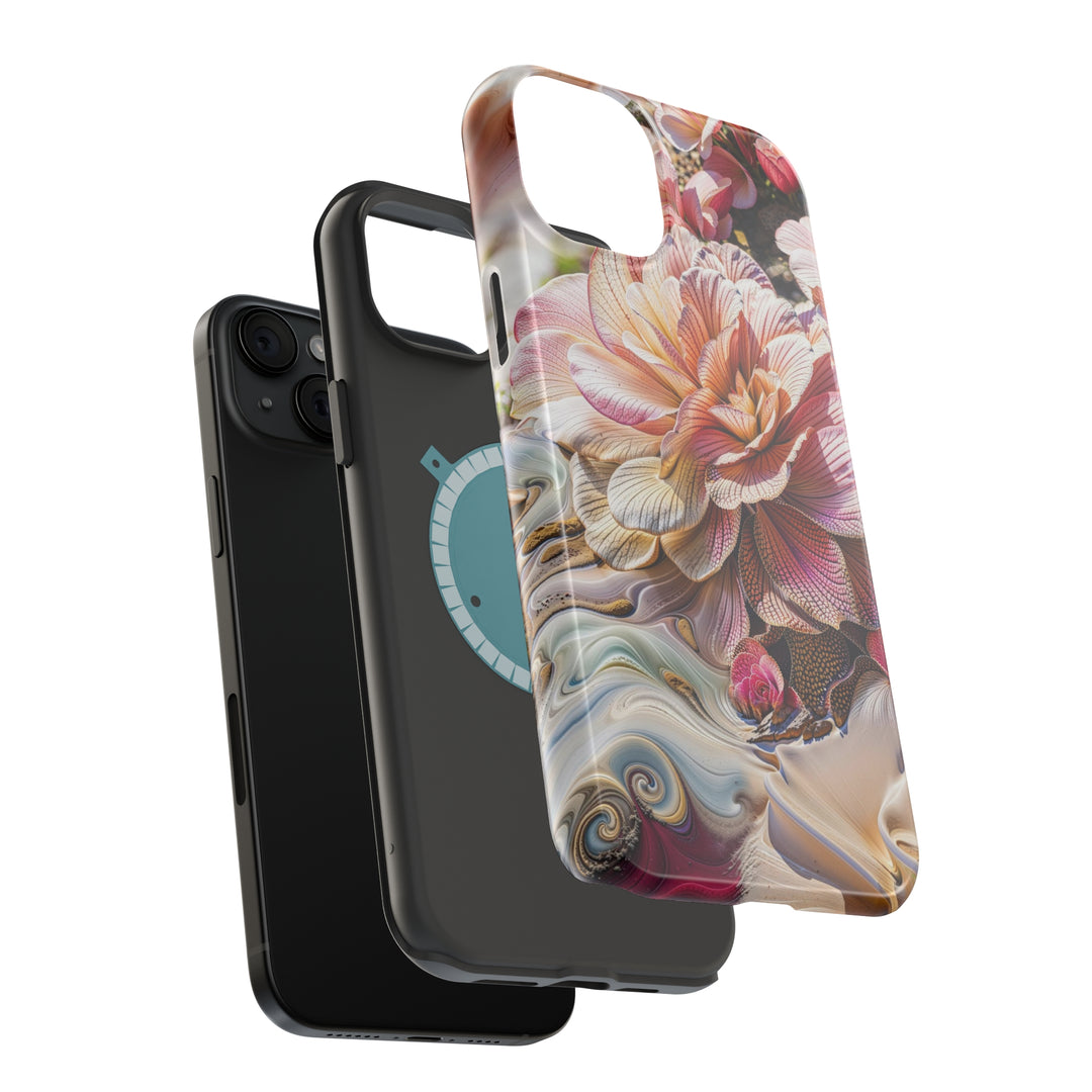 Floral Swirl Essence - MagSafe Tough Case