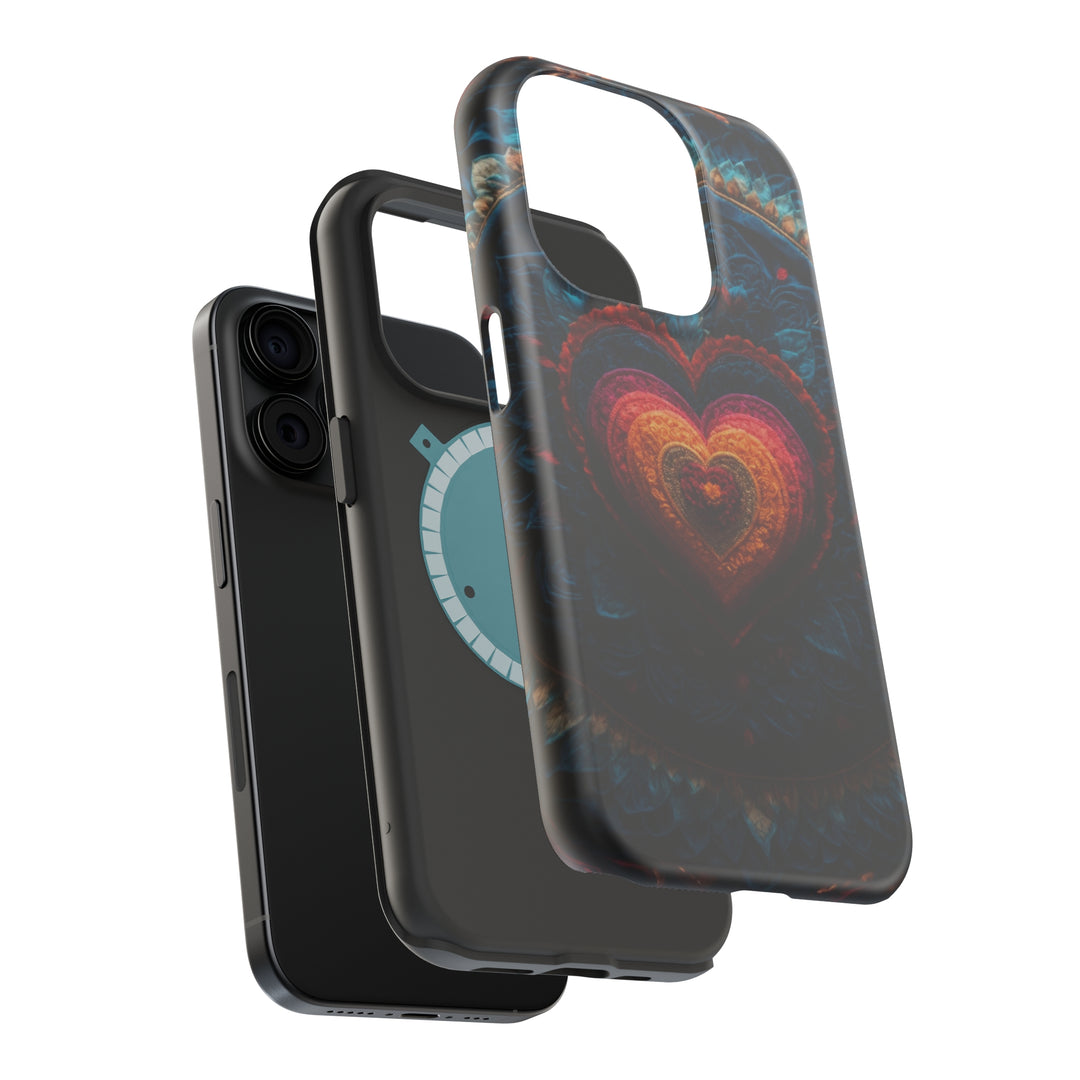 Nested Heart Tapestry - MagSafe Tough Case