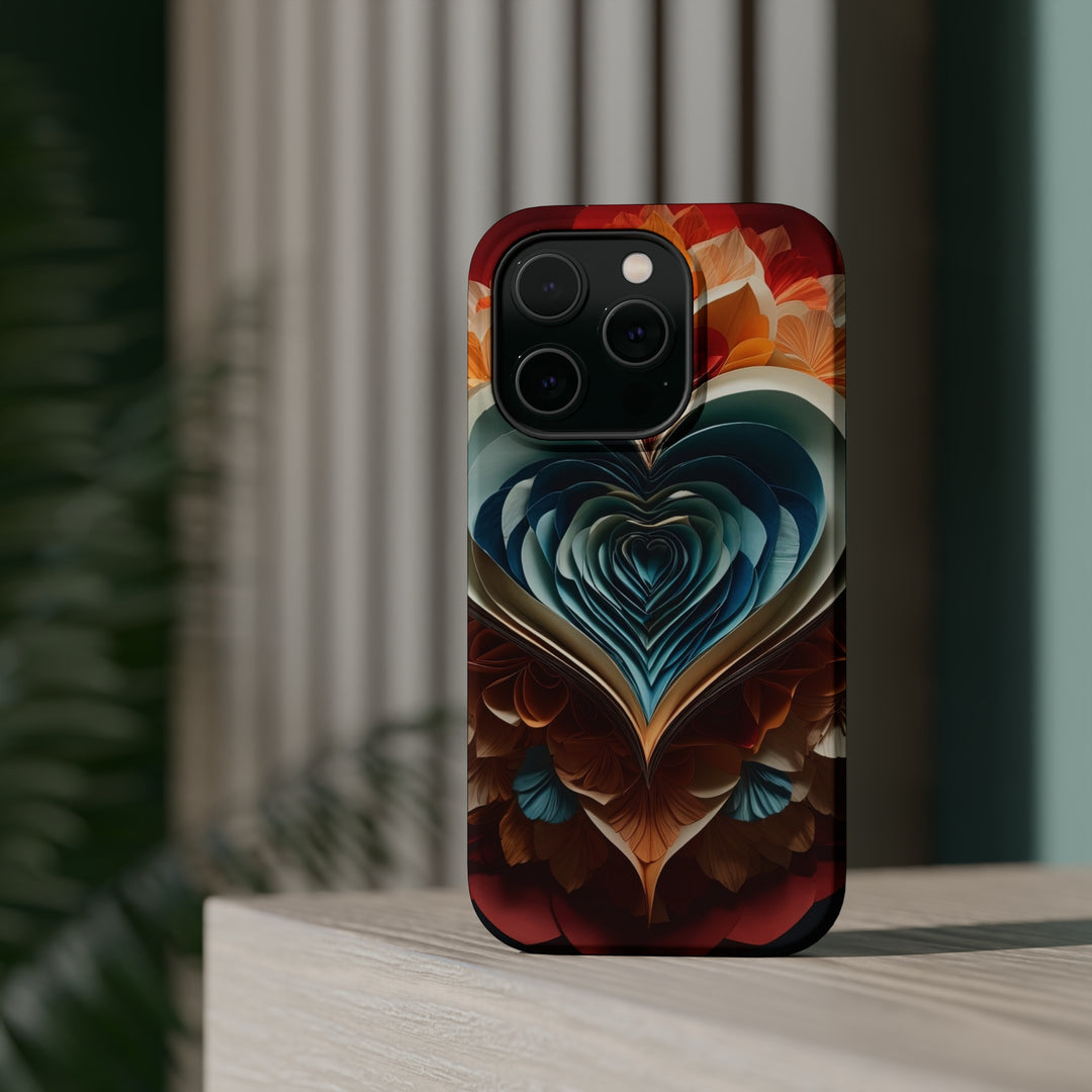 Blooming Heart Layers - MagSafe Tough Case