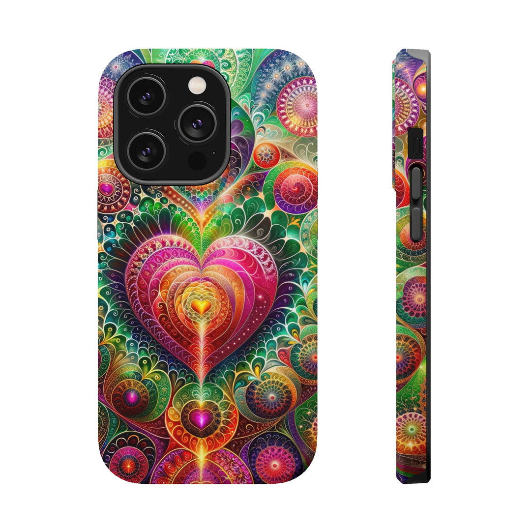 Kaleidoscopic Heart Symphony - MagSafe Tough Case