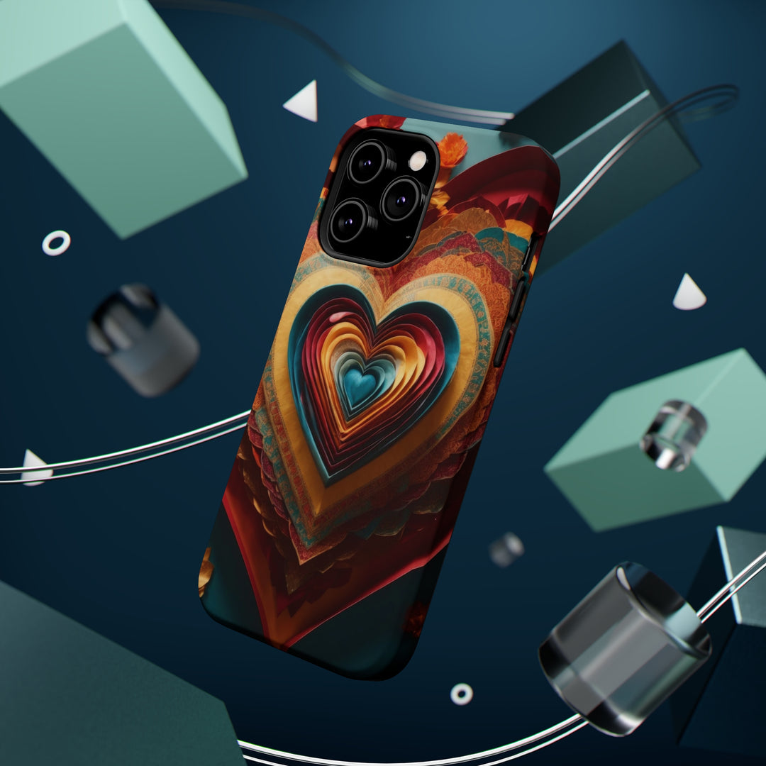 Infinite Layered Hearts - MagSafe Tough Case