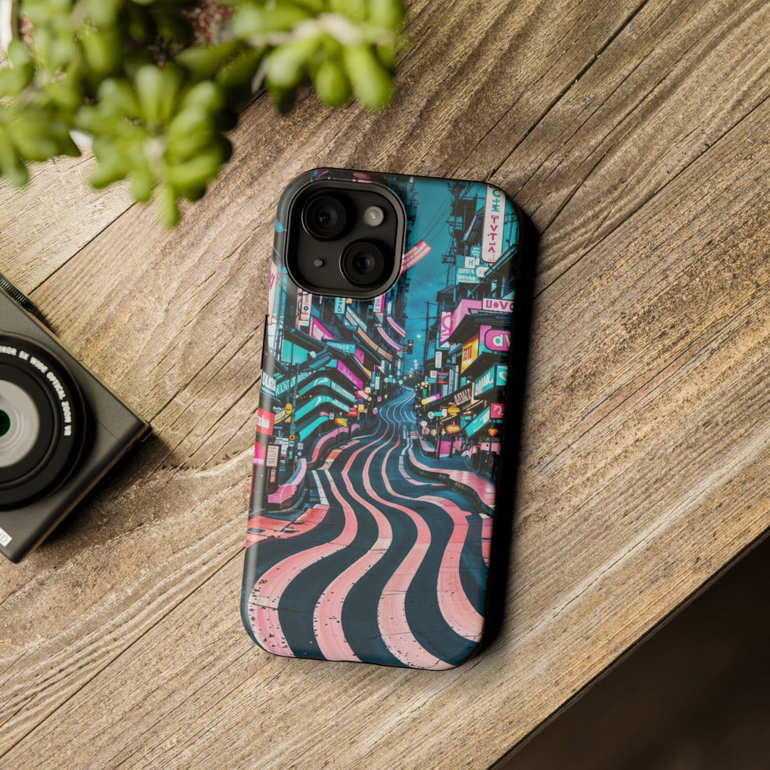 Vibrant Urban Waves - MagSafe Tough Case