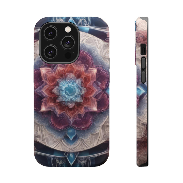 Symmetrical Crystal Bloom - MagSafe Tough Case