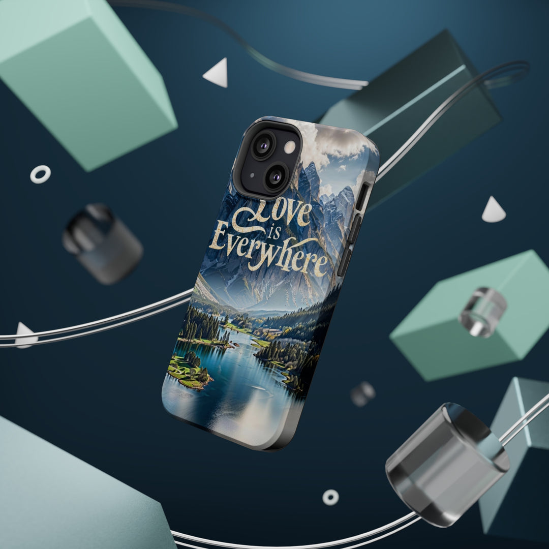 Mountainous Love Reflection - MagSafe Tough Case