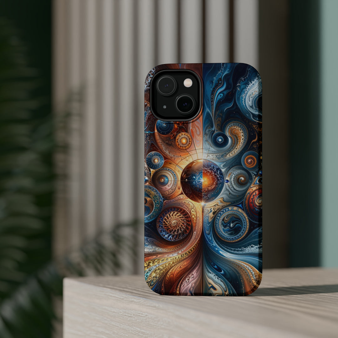 Cosmic Swirl Harmony - MagSafe Tough Case