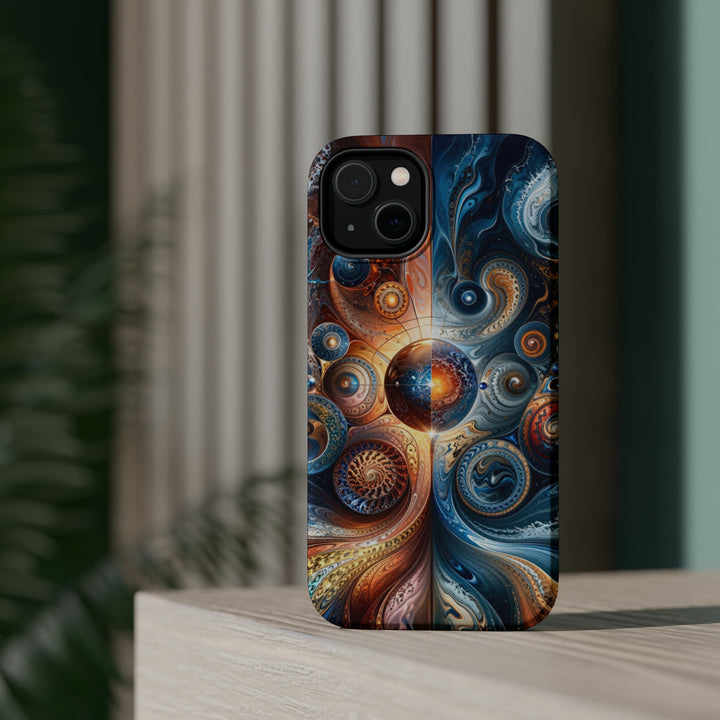 Cosmic Swirl Harmony - MagSafe Tough Case