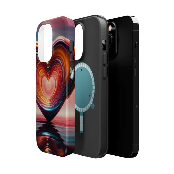 Vibrant Swirling Heart - MagSafe Tough Case