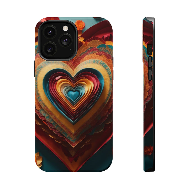 Infinite Layered Hearts - MagSafe Tough Case