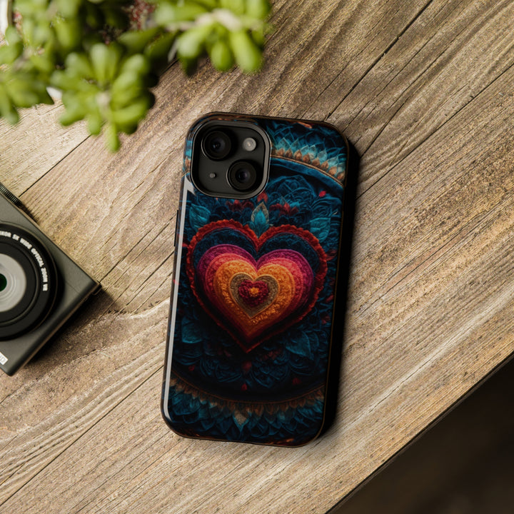 Nested Heart Tapestry - MagSafe Tough Case