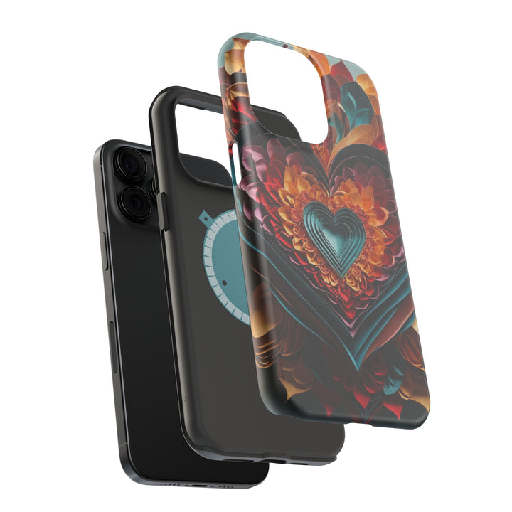 Multilayered Floral Heart - MagSafe Tough Case