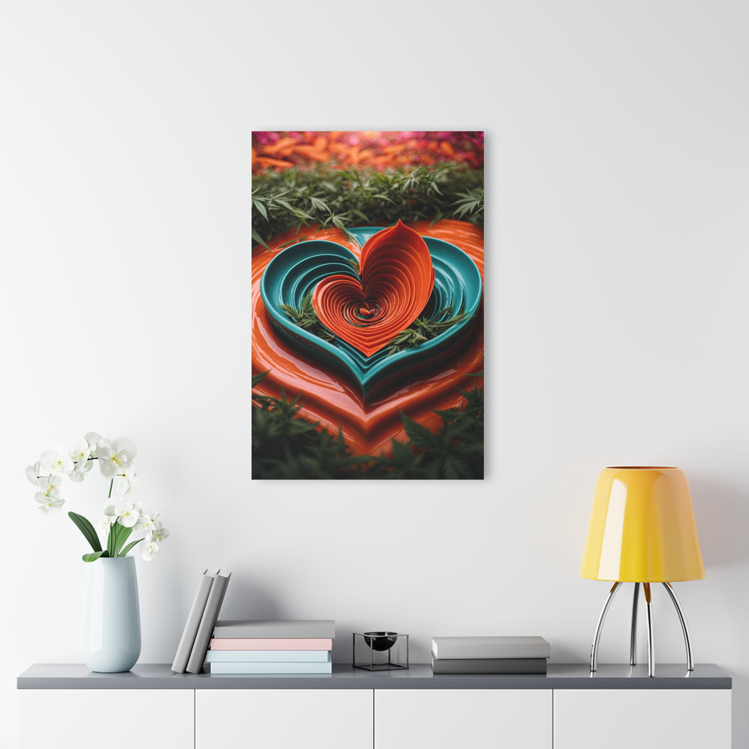 Vibrant Love Blossom - Acrylic Prints (French Cleat Hanging)