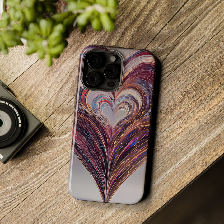 Luminous Swirling Heart - MagSafe Tough Case