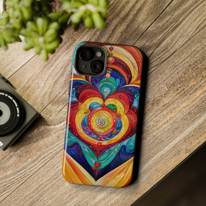 Vibrant Swirling Emotions - MagSafe Tough Case