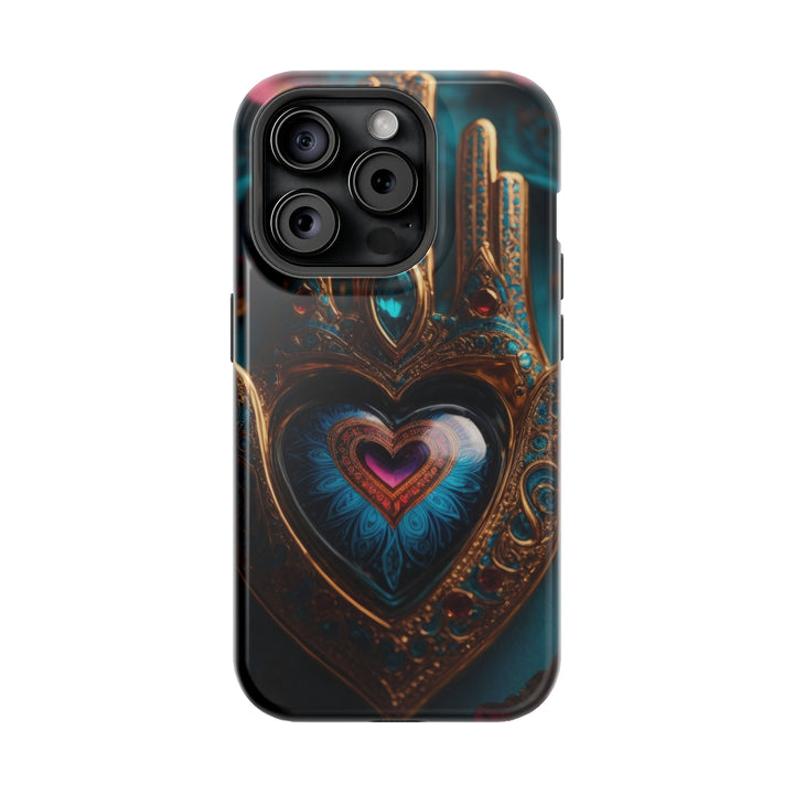 Mystical Heart Hamsa - MagSafe Tough Case