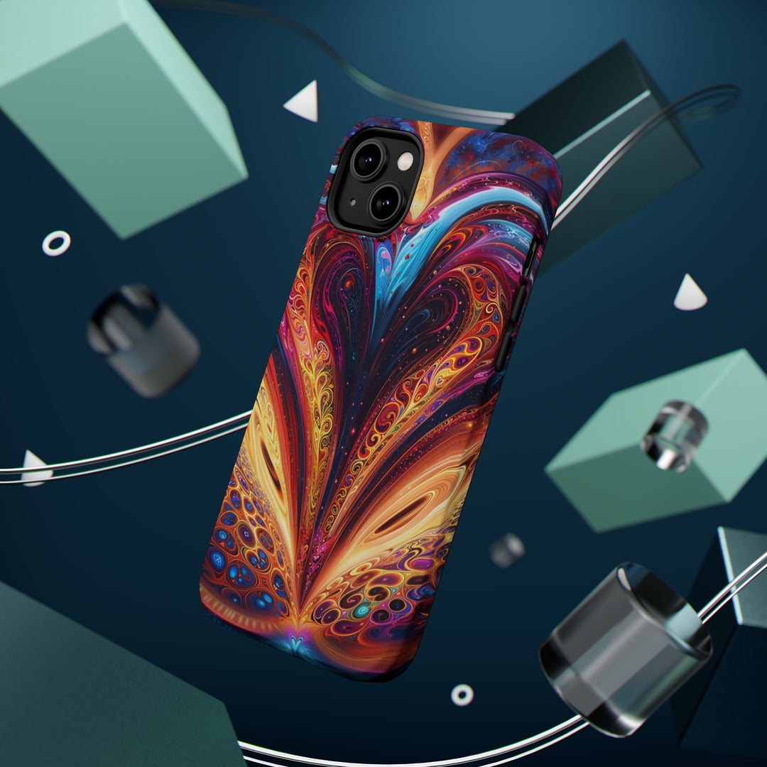 Cosmic Vibrant Swirls - MagSafe Tough Case