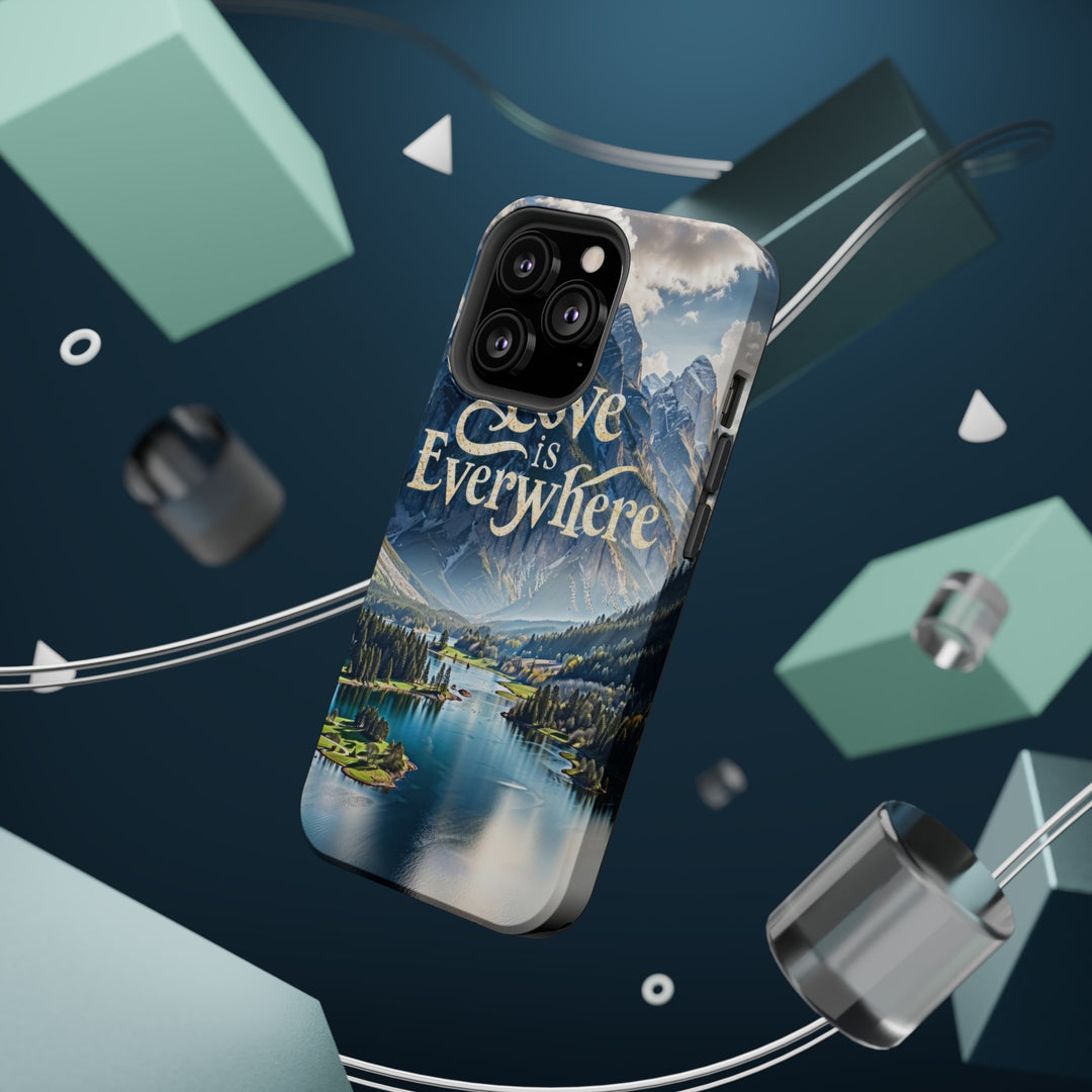 Mountainous Love Reflection - MagSafe Tough Case
