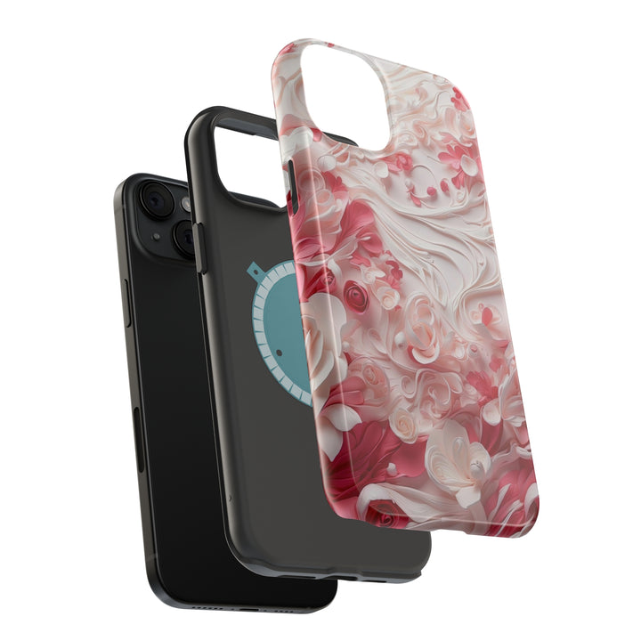 Floral Swirls Abstraction - MagSafe Tough Case