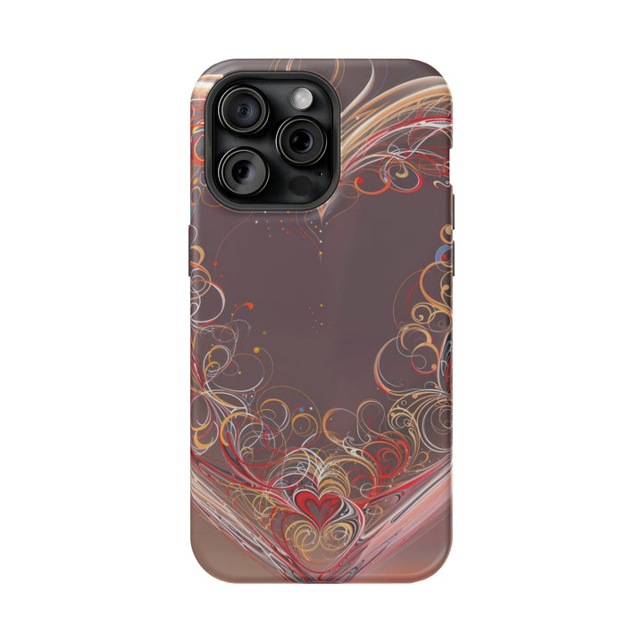 Ethereal Swirl Heart - MagSafe Tough Case