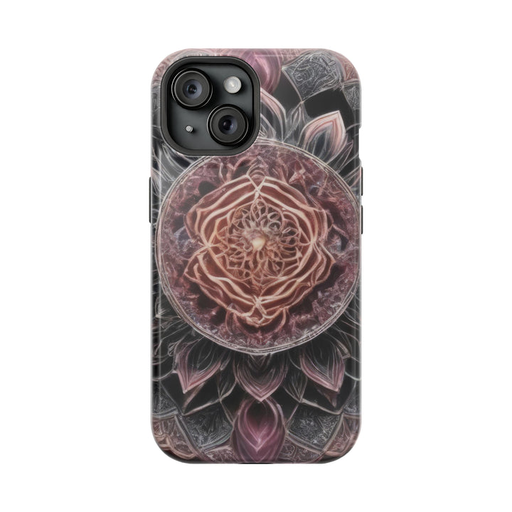 Mystic Floral Mandala - MagSafe Tough Case