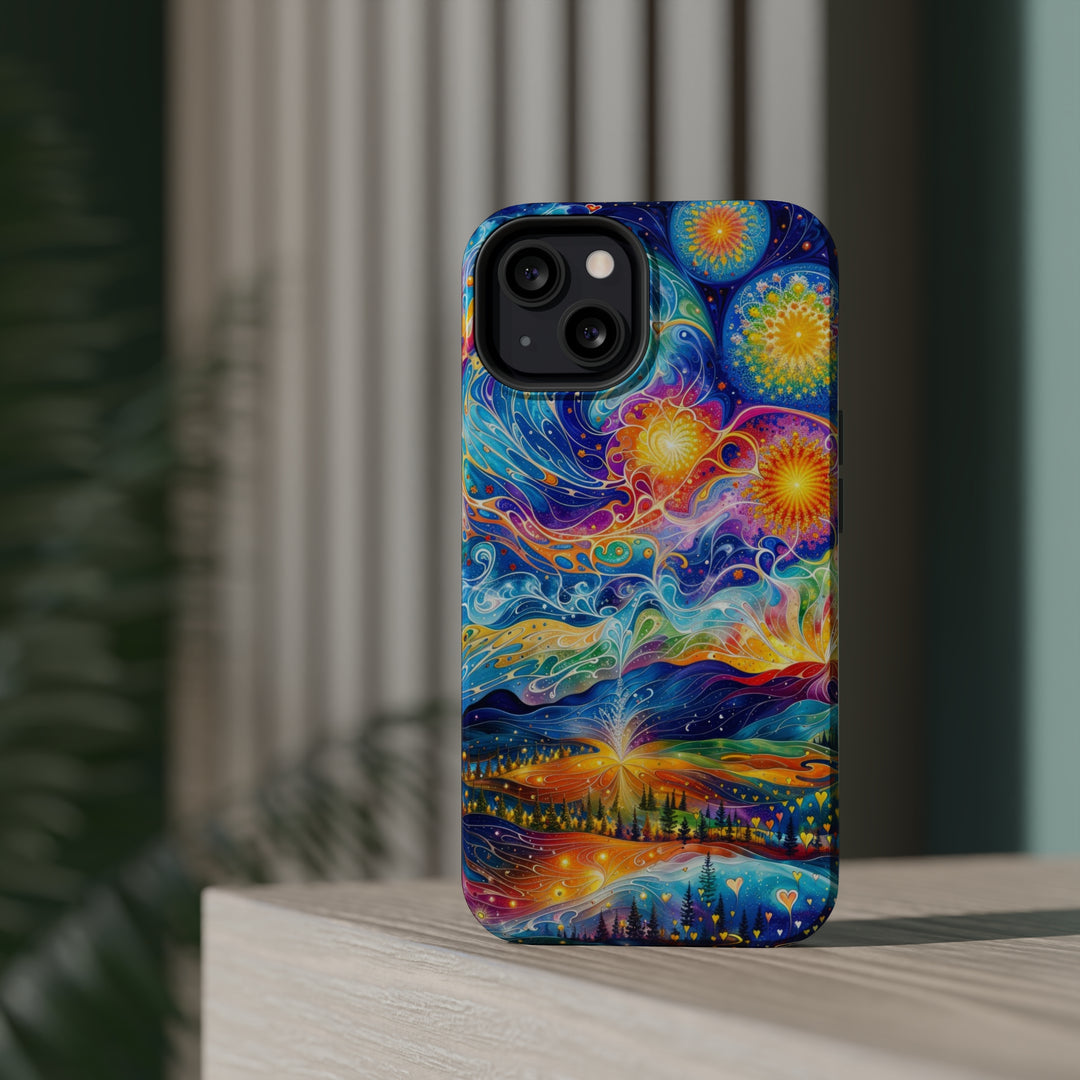 Cosmic Vibrant Landscape - MagSafe Tough Case