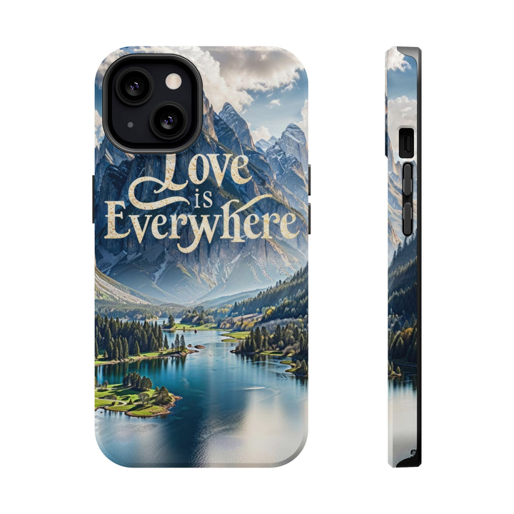 Mountainous Love Reflection - MagSafe Tough Case
