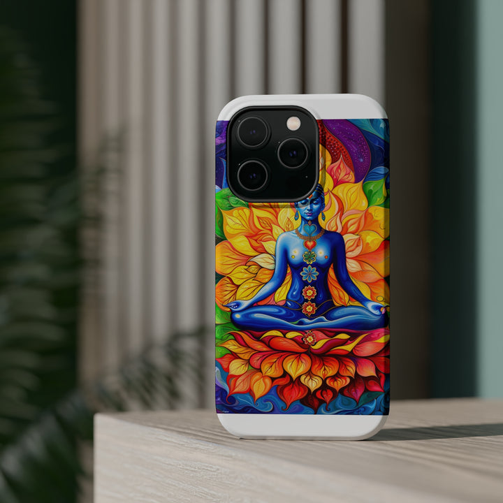 Cosmic Floral Meditation - MagSafe Tough Case