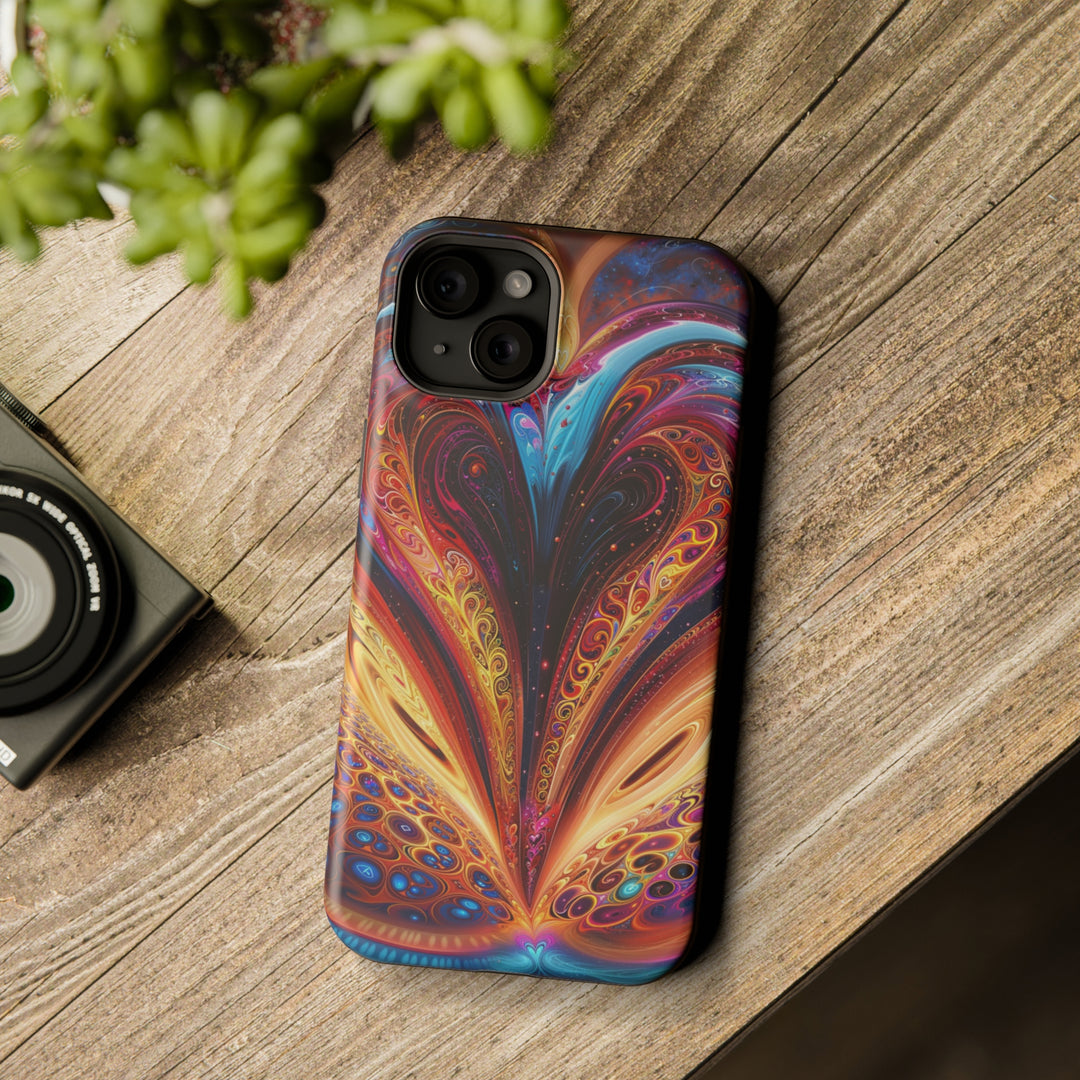 Cosmic Vibrant Swirls - MagSafe Tough Case