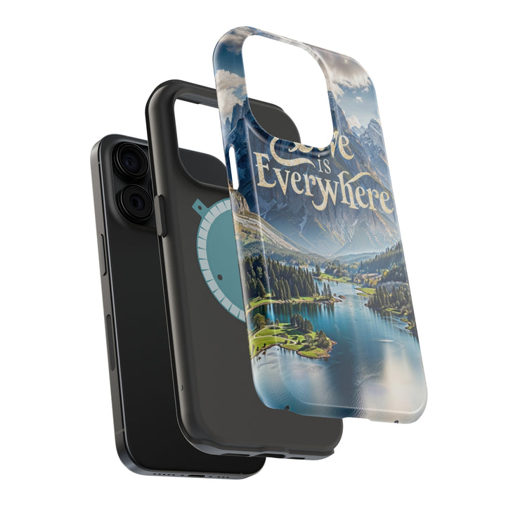 Mountainous Love Reflection - MagSafe Tough Case
