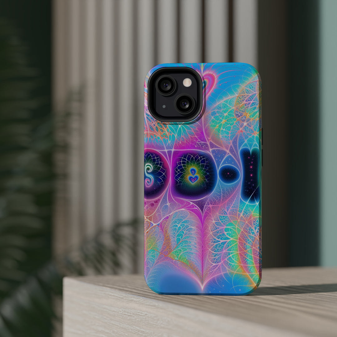 Vibrant Ethereal Hearts - MagSafe Tough Case