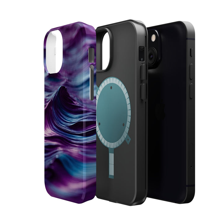 Purple Ocean Waves - MagSafe Tough Case