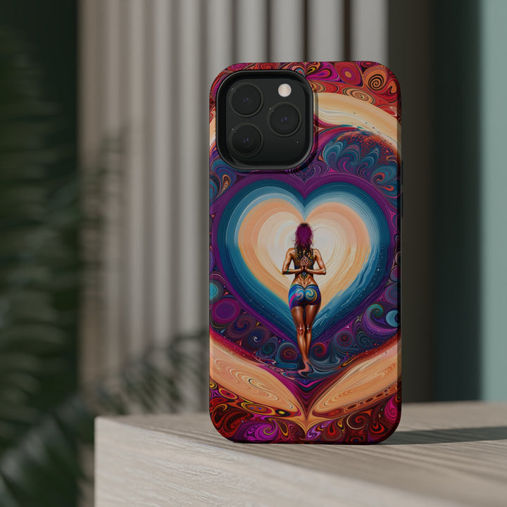 Cosmic Heart Vortex - MagSafe Tough Case