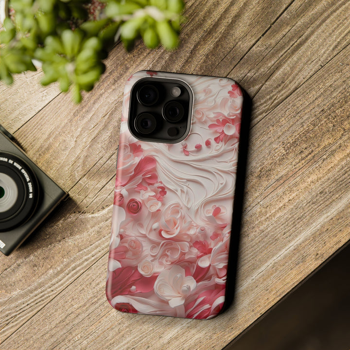 Floral Swirls Abstraction - MagSafe Tough Case