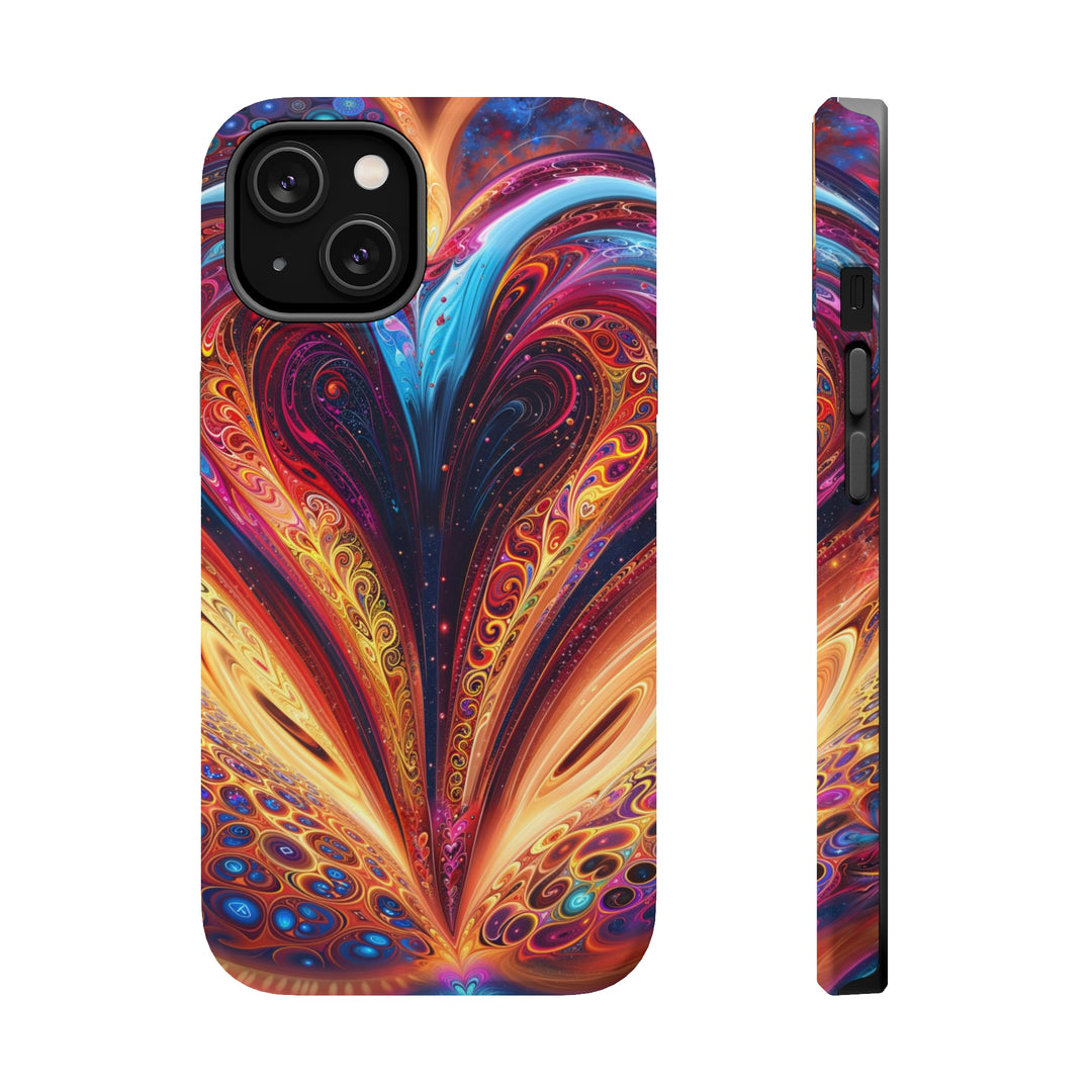 Cosmic Vibrant Swirls - MagSafe Tough Case