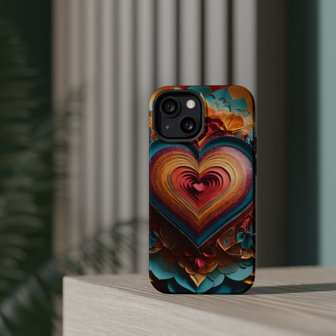 Infinite Layered Heart - MagSafe Tough Case