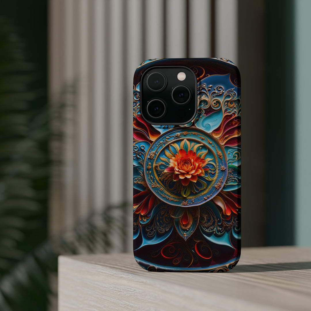 Intricate Floral Mandala - MagSafe Tough Case