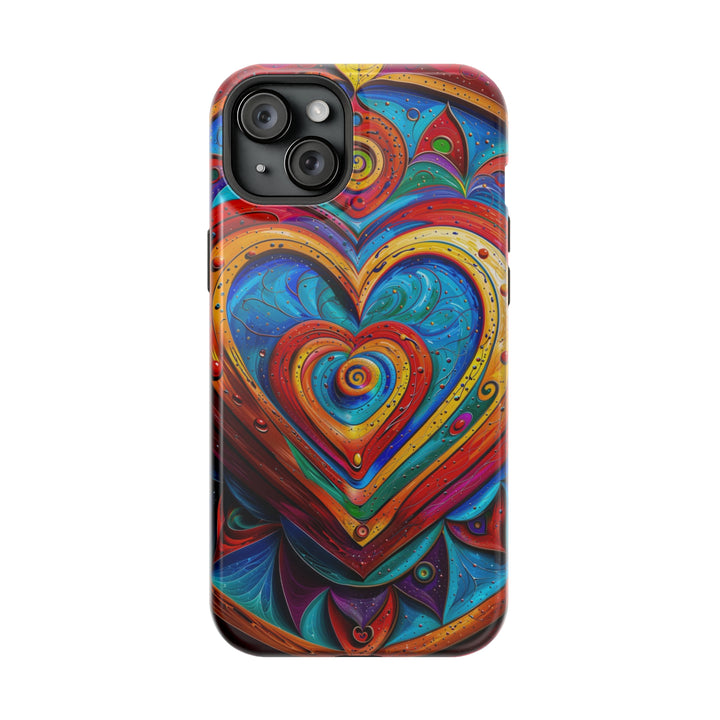 Vibrant Love Spiral - MagSafe Tough Case