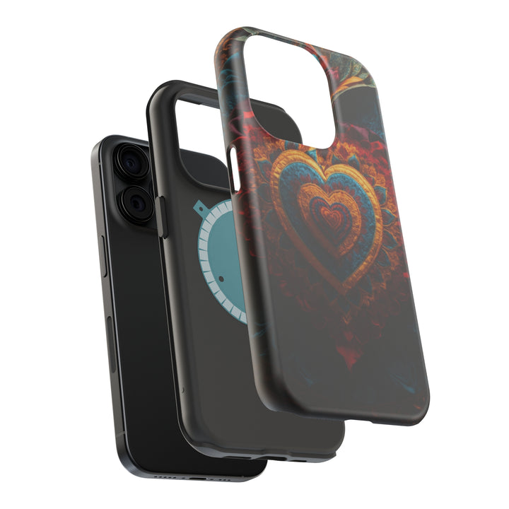 Floral Heart Tapestry - MagSafe Tough Case