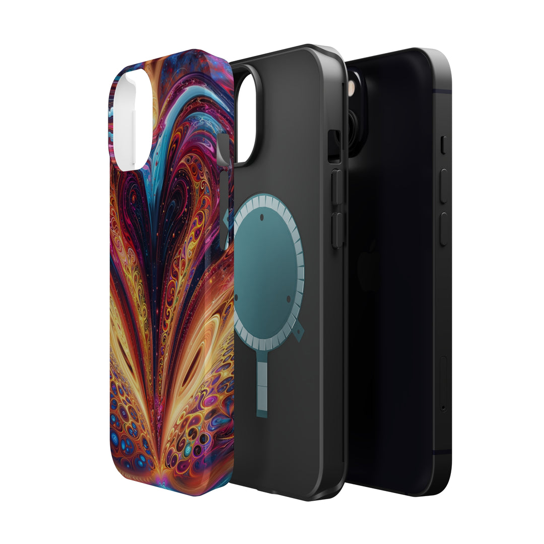 Cosmic Vibrant Swirls - MagSafe Tough Case