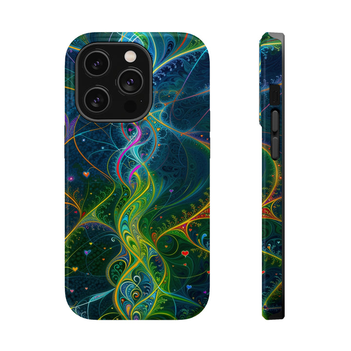 Vibrant Ethereal Swirls - MagSafe Tough Case