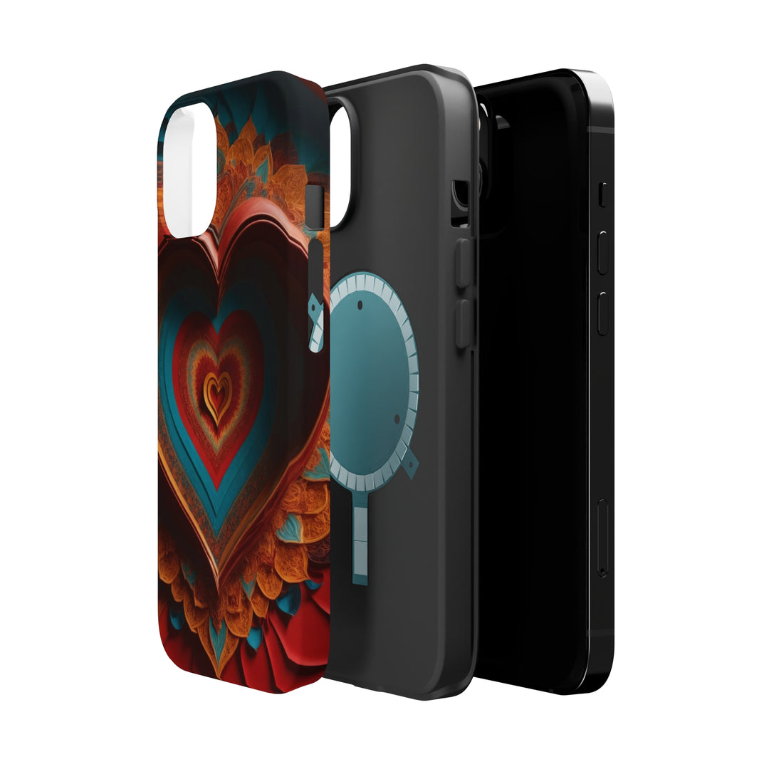 Infinite Layered Hearts - MagSafe Tough Case