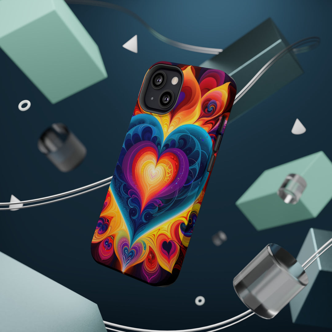 Cosmic Vibrant Heart - MagSafe Tough Case